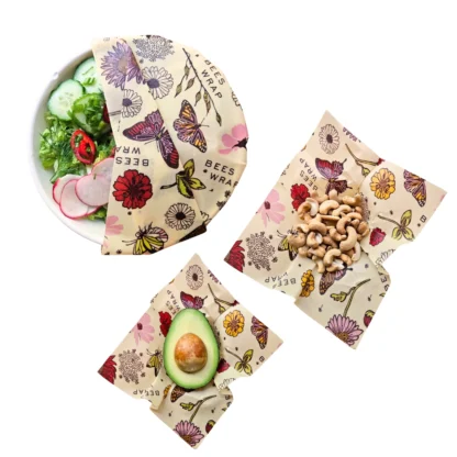 Bee's Wrap (reusable food wrap) - Assorted 3pk - Image 4