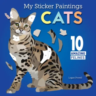 Activity Book - My Sticker Paintings: Cats