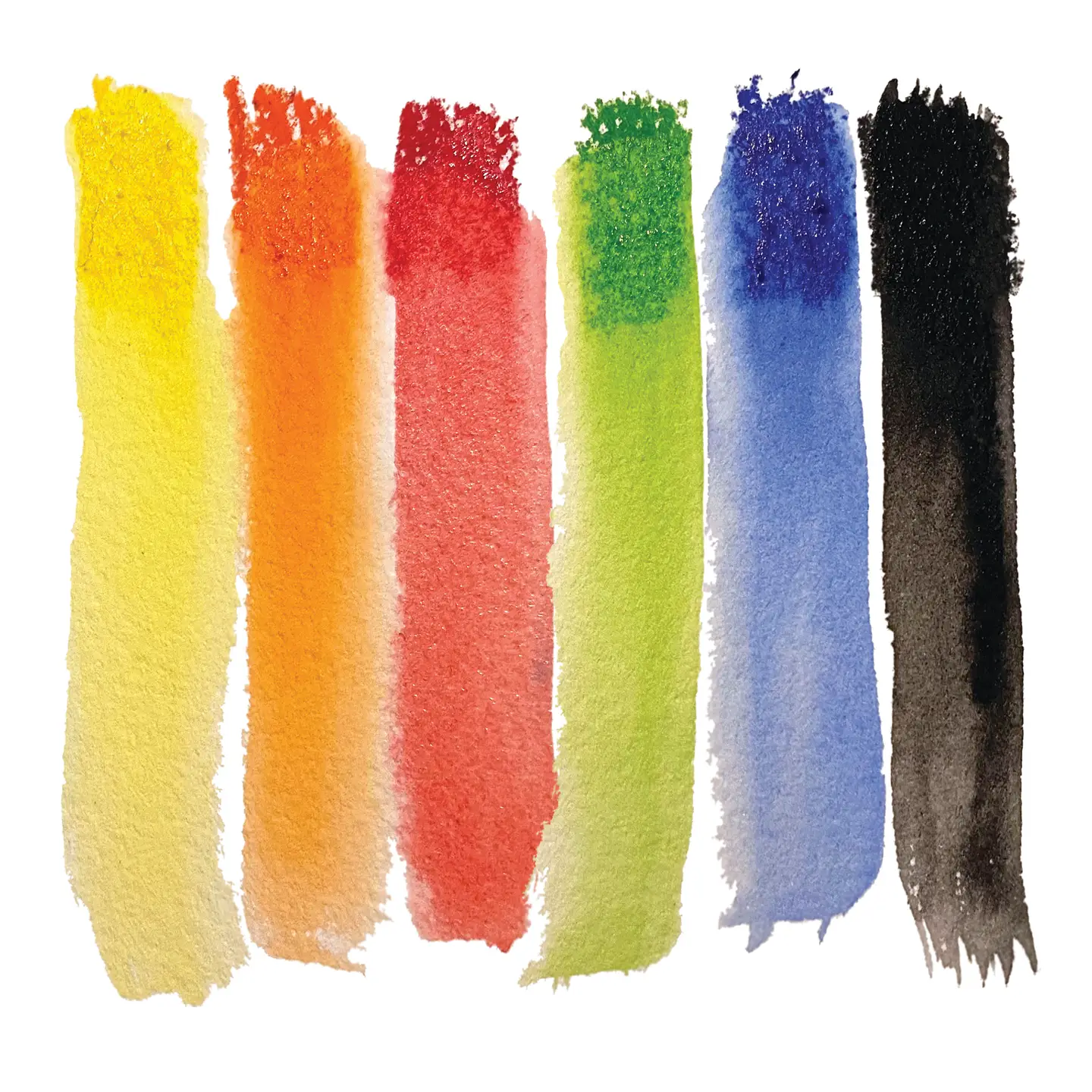 Extra Large Watercolor Pencils - 6 Eco-Friendly Colors - Image 3