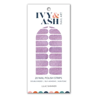 Nail Wrap by Ivy & Ash - "Lilac Shimmer"