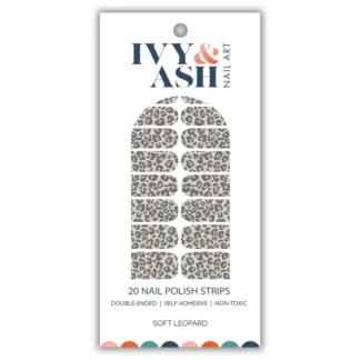 Nail Wrap by Ivy & Ash - "Soft Leopard"