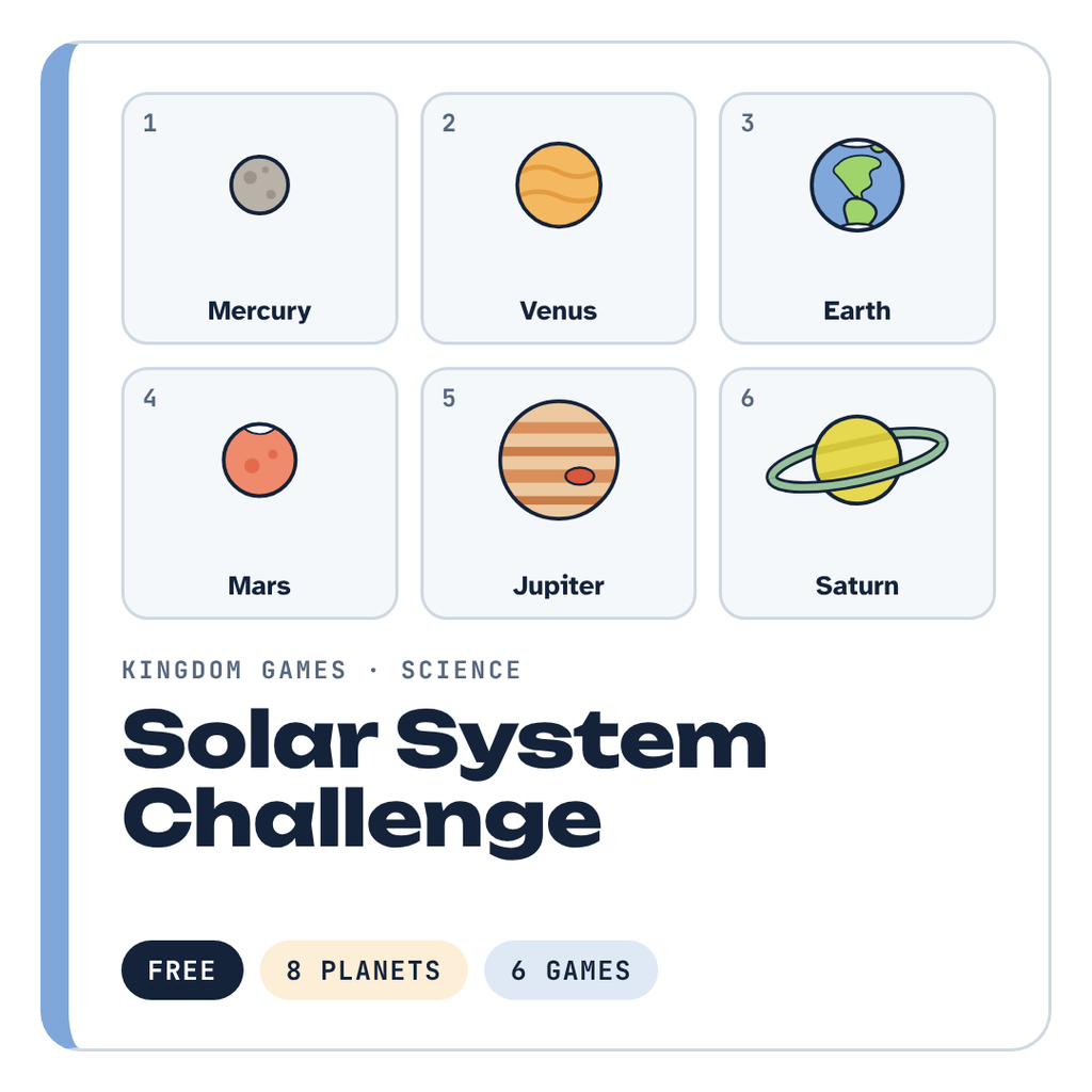 Solar System Challenge – free game